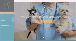 Desktop Screenshot of camdenanimalclinic.com